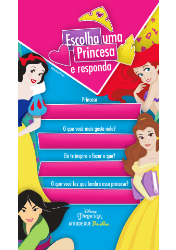 Escolha uma princesa e responda
