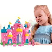 Castelo Completo Da Princesa Judy C/ Boneca E Móveis Rosa