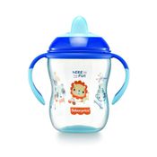 Copo De Treinamento - Bico Semi - Rígido - Azul - Fisher-Price - Multikids