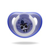 Chupeta Soft - Tam 1 - Glow - Azul - Case Esterilizador - Fisher-Price - Multikids