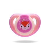 Chupeta Soft - Tam 2 - Glow - Rosa - Case Esterilizador - Fisher-Price - Multikids