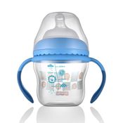 Copo De Transição - Bico Extra - Alça Removível - 150 ml - Azul - Fisher-Price - Multikids