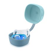 Porta Chupetas Soft - Azul - Fisher-Price