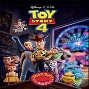 Livro Infantil -  Disney - Toy Story 4 - Bilíngue - DCL