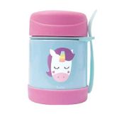 Pote Térmico - Animal Fun - Unicórnio - Rosa e Azul - Buba