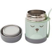 Pote Térmico Com Colher - Gumy - Verde - Buba