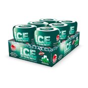Kit Goma de Mascar Ice Cool Menta com 6 Unidades - Dtc
