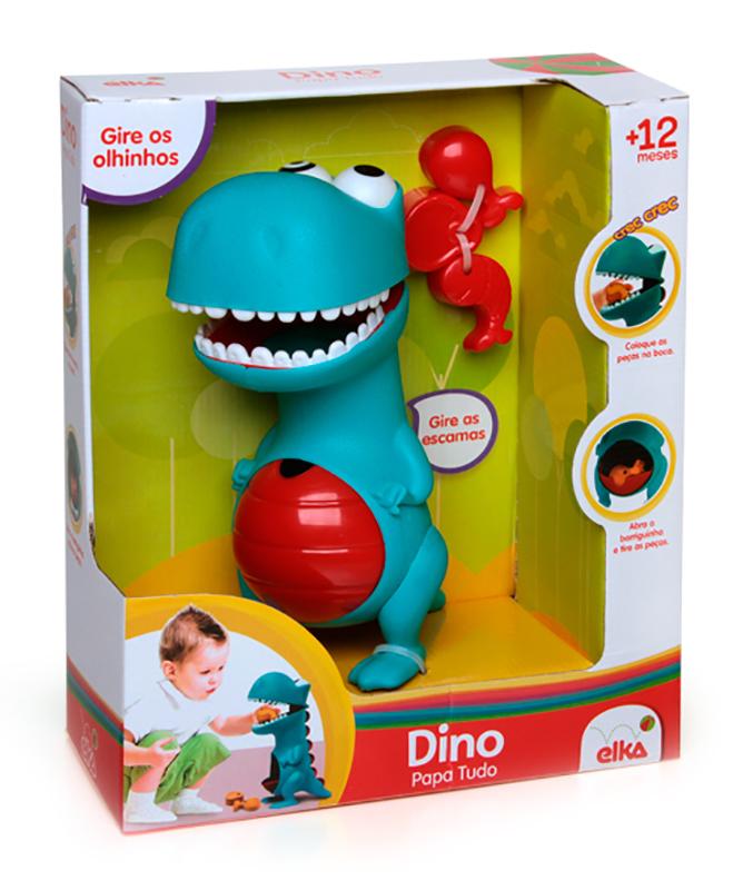 Dino papa tudo - Bebês 0 a 3 anos - Nina Brinca - Brinquedos Educativos e  Jogos Pedagógicos