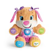 Pelúcia de Atividades - Aprender e Brincar - Smart Stages - Irmã do Cachorrinho - Fisher-Price