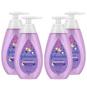 Kit 4 Sabonetes Líquido Johnsons Baby Hora do Sono 200ml