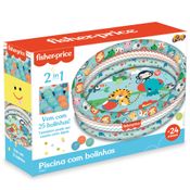 Piscina De Bolinhas Inflável - Bichinhos Com 25 Bolinhas - Fisher-Price