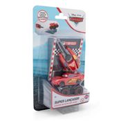 McQueen - Carro com Lançador Chave e Rampa - Disney - Toyng
