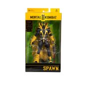 Boneco Spawn - Mortal Kombat - McFarlane - Amarelo e Preto - Fun