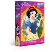 Quebra-Cabeça - Metalizado - 200 Peças - Disney - Princesa - Branca de Neve - Toyster