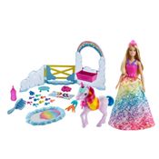 Boneca Barbie - Dreamtopia - Unicórnio Arco Íris - Mattel
