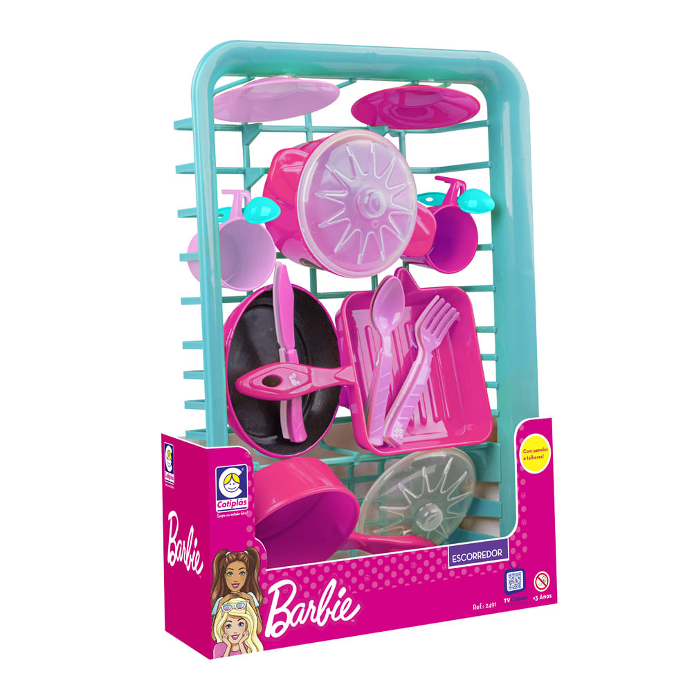 Brinquedo Cheff Bolo da Barbie - Cotiplás