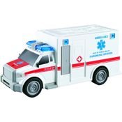 Carrinho 1:20 - Public Heroes - Ambulância - Shiny Toys