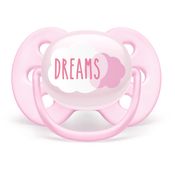 Chupeta - Philips Avent – Ultra Soft – 0-6 Meses - Rosa