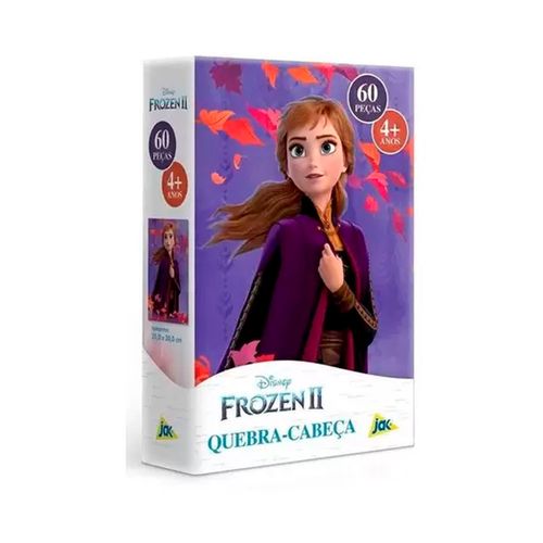 Quebra-cabeça 100 peças Frozen Disney - Viver Brincando