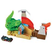 Conjunto - Hot Wheels - City - Ataque Tóxico do Jacaré - Mattel