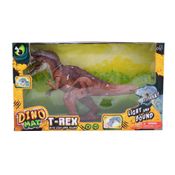 Figura de Ação - Jurassic Fun - Big Dinosaur - T-Rex - com Luz e Som -  Multikids