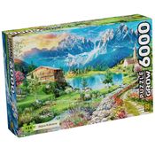 Quebra-Cabeça - 6000 Peças - Alpes Italianos - Grow
