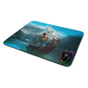 Mousepad Gamer God of War Kratos e Atreus II