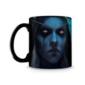 Caneca World Of Warcraft Sylvanas III Preta