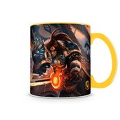 Caneca World Of Warcraft Varian I Amarela