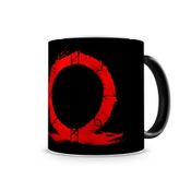 Caneca Mágica God Of War Logo Vermelho