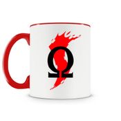 Caneca God Of War Logo 2 Vermelha