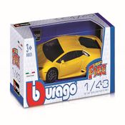 Carrinho Replica - Street Fire - Race Play 1/43 - Burago - Amarelo