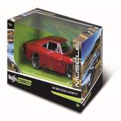 Carrinho Miniatura - Classic Muscle 1/25 - Design - Vermelho