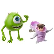 Conjunto de Figuras - Disney - Pixar - Monstros S. A - Mike e Boo - Mattel