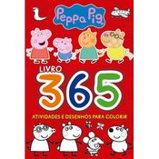 Peppa Pig Livro 365 Atividades e Desenhos para Colorir