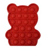 Brinquedo de Atividades - Ursinho - Pop Fun - Vermelho - Yes Toys