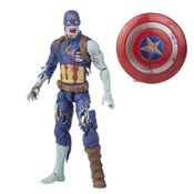 Figura Articulada - Marvel - Legends Series - Zombie Captain America - 15 cm - Hasbro