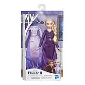 Boneca Articulada - - Frozen 2 - Troca De Roupa - Elsa