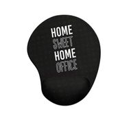 Mousepad Ergonômico Home Sweet Home Office Preto