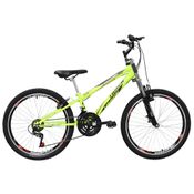 Bicicleta - Aro 24 - Dragon Fire - Com Suspensão - Tk3-Track - Amarelo