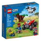 Lego City Quadriciclo De Resgate na Savana 74 Peças - 60300