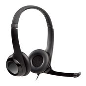 Headset Logitech H390 USB Preto, 981-000014