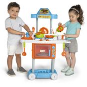 Cozinha Infantil Com Rodas Calesita Tateti Riva Mr. Chef 3+