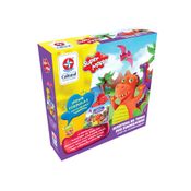 Massa de Modelar - Super Massa - Dinos com Livro - Estrela