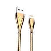 Cabo Usb Lightning 1 Metro CB-L190GD Dourado - C3Tech