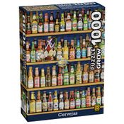 Quebra-Cabeça - 1000 Peças - Cervejas - Grow