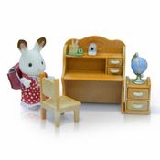 Sylvanian Families - Irmã Coelho e Escrivaninha - Epoch