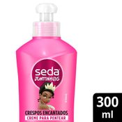 Creme para Pentear Seda Infantil Tiana Juntinhos Crespos Encantados 300ml