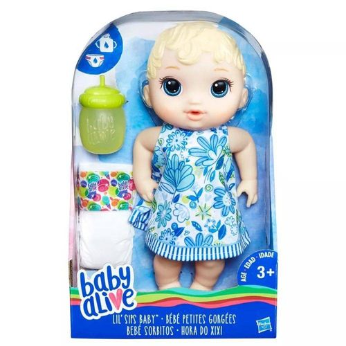 Boneca Baby Alive Hora Do Xixi Loira E0385 - Hasbro