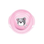 Bowl de Treinamento - Urso Rosa - Minimi - New Toys